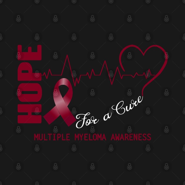 Hope For A Cure Multiple Myeloma Awareness Support Multiple Myeloma Warrior Gifts by ThePassion99