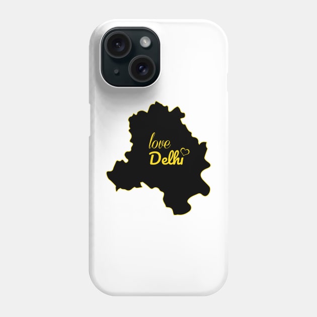 Love Delhi Phone Case by Guri386