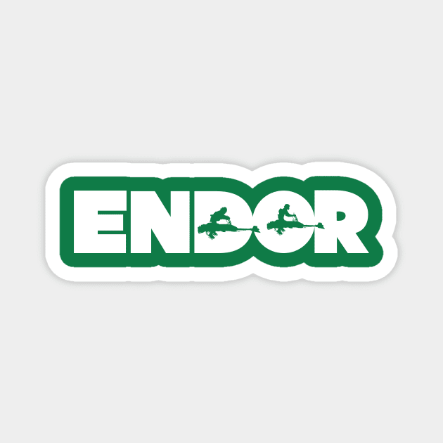 ENDOR Magnet by VectorVectoria