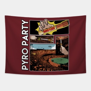 pyro party Tapestry