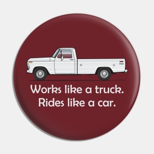 white truck Pin