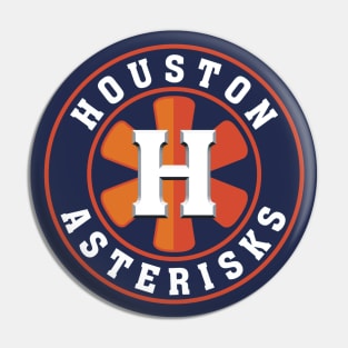 Houston Asterisks Baseball Team Logo Pin