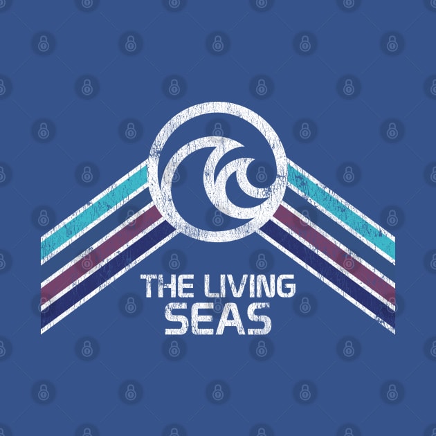 The Living Seas Epcot Center Vintage Retro Style Retrocot by retrocot