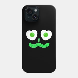 Green Eggs Ham Smile Face Brunch Breakfast Funny St Patrick's Day Phone Case