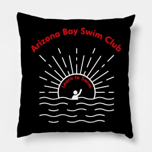 Learn to swim Arizona Bay Swim club Pillow