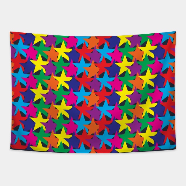 Star Pattern #1 Tapestry by Hanzo