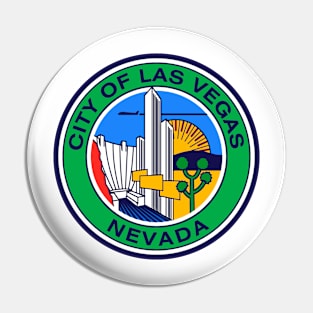 Las Vegas Flag Seal Pin