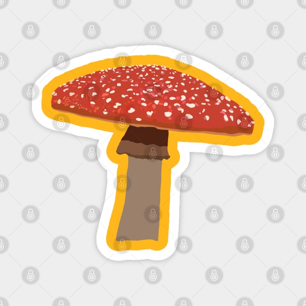 Mushroom Magnet by ElviaMontemayor