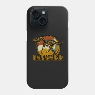 Giannasaurus Gianna Dinosaur T-Rex Phone Case