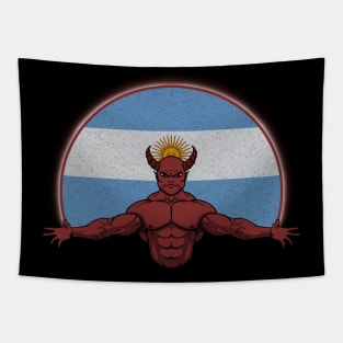 Devil Argentina Tapestry