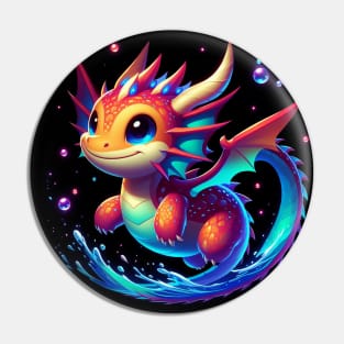 Rufie the Dragon - Swimming #44 Pin