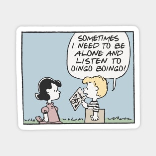 Oingo Boingo - Vinyl Record Fan Design Magnet