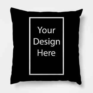 Add Your Own and Text Design Custom Personalized Adult Pillow