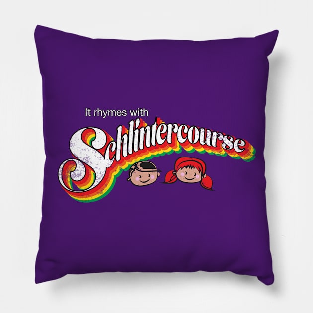 Schlintercourse Pillow by drunkdevo