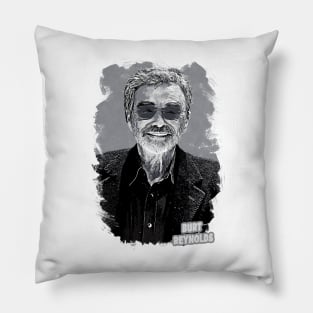 Burt Reynolds Vexel Art Pillow