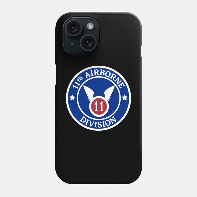 11TH AIRBORNE DIVISION CIRCLE Phone Case by Trent Tides