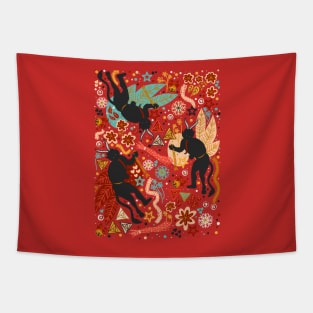 Krampus Tapestry