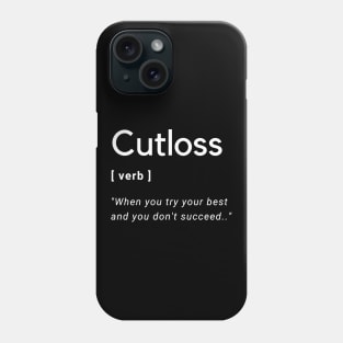 Cut Loss Definition Phone Case