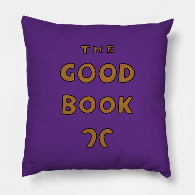 The Good Book Pillow by saintpetty