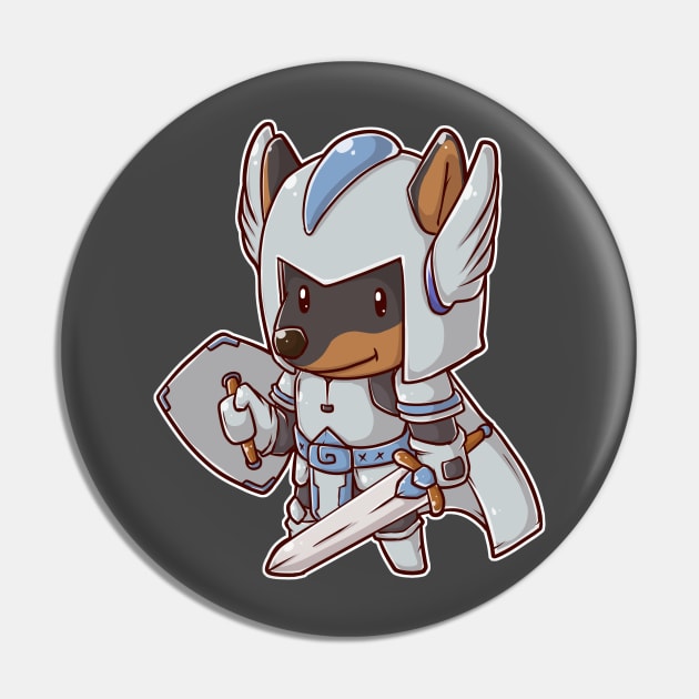 German Shephard Paladin Pin by MimicGaming