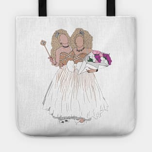 Pearl and Trixie Mattel conjoined twins Tote