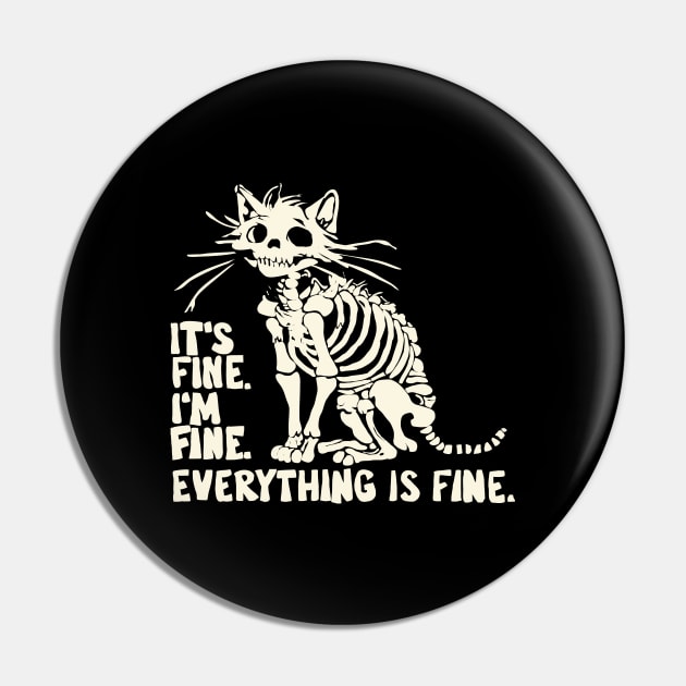 funny cat skull saying sarcastic Pin by Roocolonia