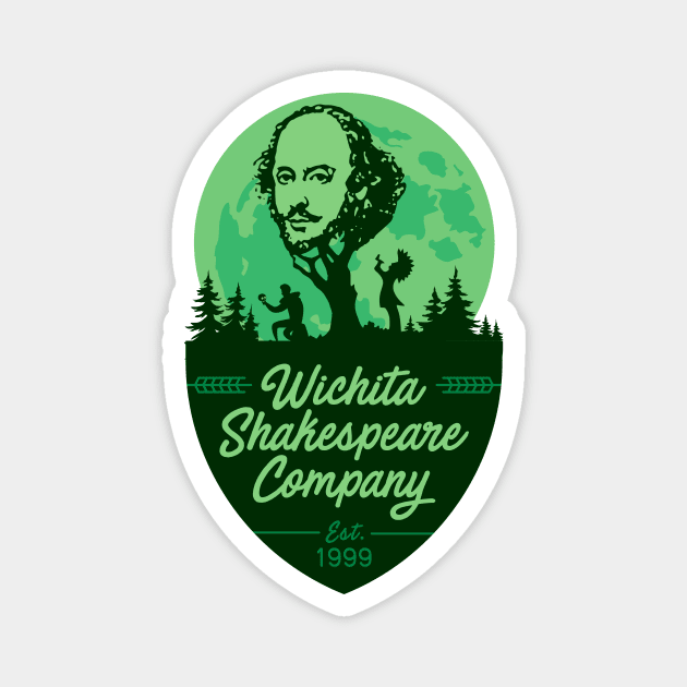 Wichita Shakespeare Company new logo Magnet by tdilport