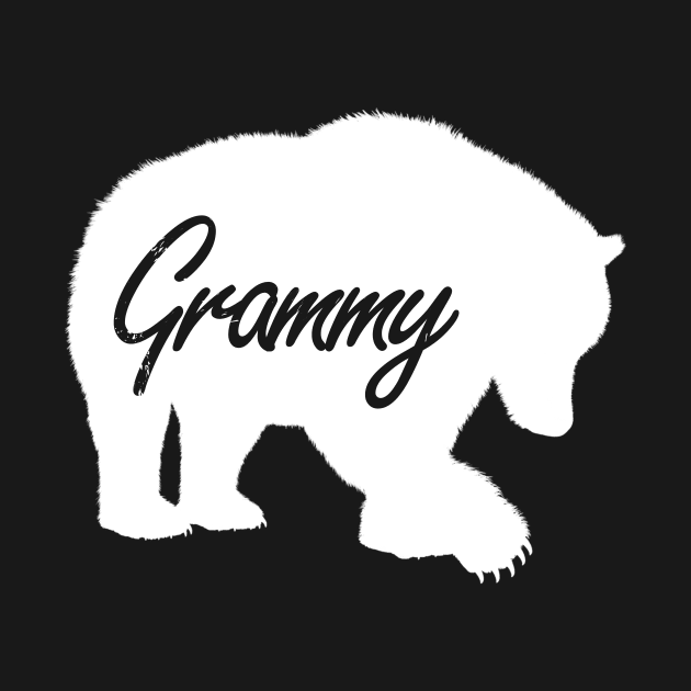 'Grammy Bear' Stylish Bear Grandmother Gift by ourwackyhome