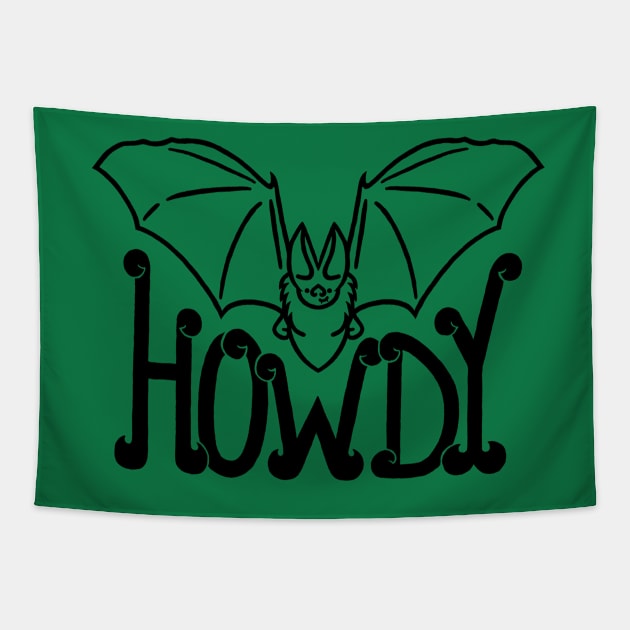 Howdy from ATX! Tapestry by voxtopus