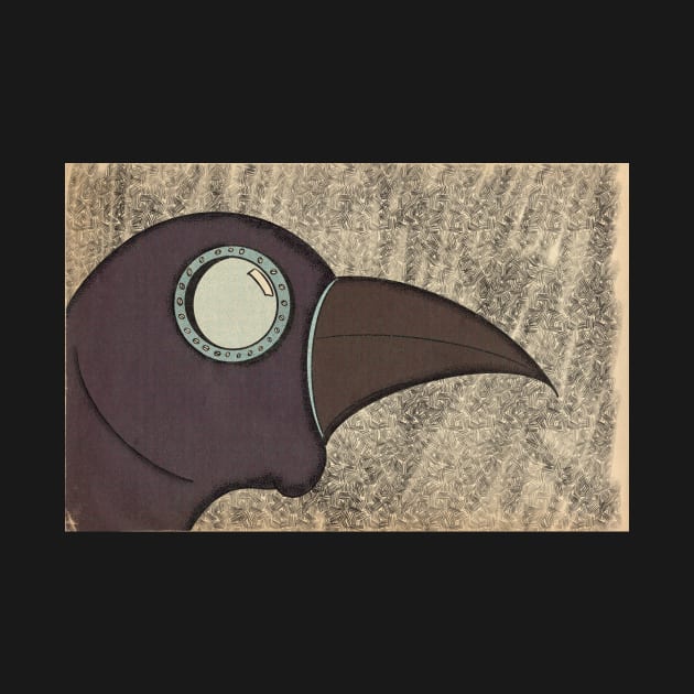 Steampunk Raven by IcarusPoe
