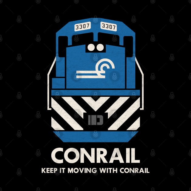 Keep It Moving With Conrail GP40 by Turboglyde