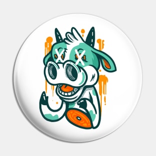 MooMoo, the Cow Ghost Pin