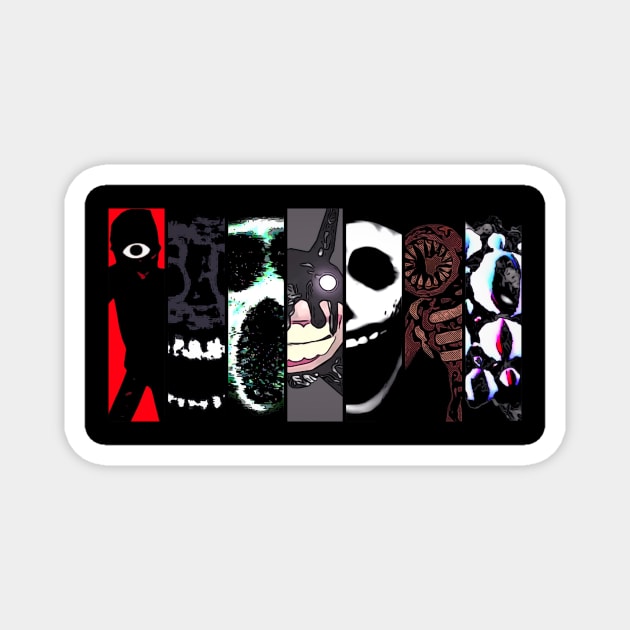 Jack from Doors - Work of Art Series - Roblox Doors - Sticker