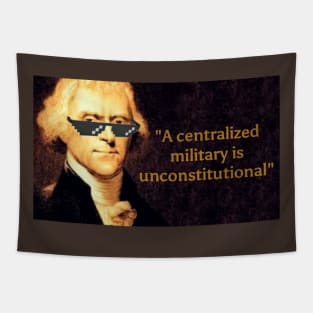 Jefferson Thug Life Tapestry