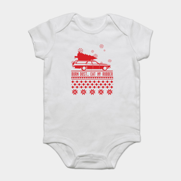 christmas vacation baby onesie