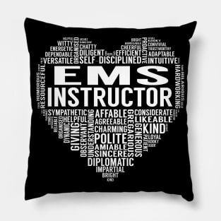 Ems Instructor Heart Pillow