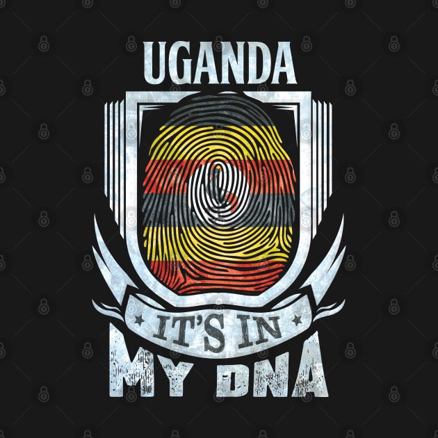 Uganda It's In My DNA - Gift For Ugandan With Ugandan Flag Heritage Roots From Uganda by giftideas