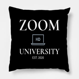 Zoom university logo Pillow