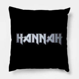 Heavy metal Hannah Pillow