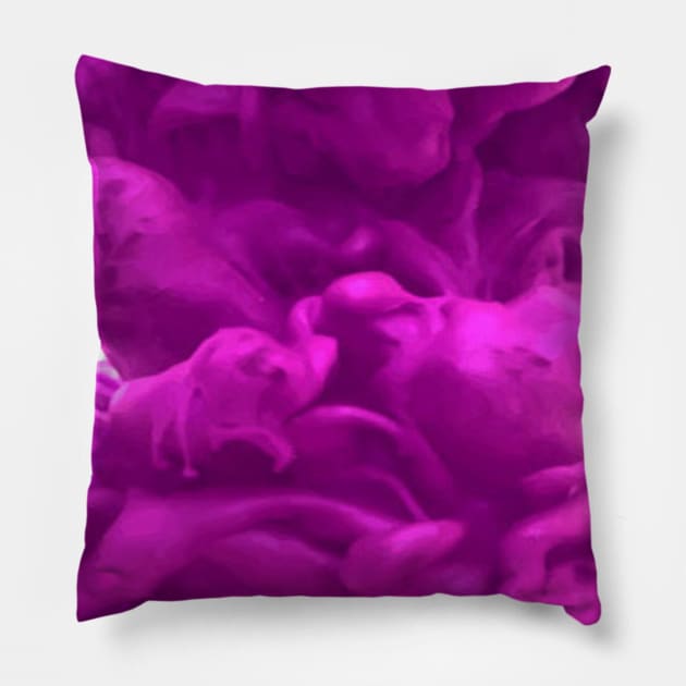 Abstract colorful pattern geometric smoke Pillow by Otaka-Design