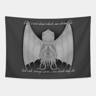 Cthulhu: With Strange Aeons, Even Death May Die Tapestry