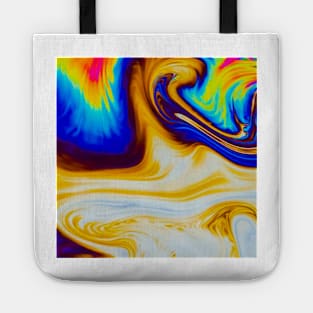 Psychedelic Texture Tote