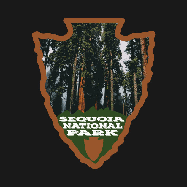 Disover Sequoia National Park arrowhead - National Park - T-Shirt