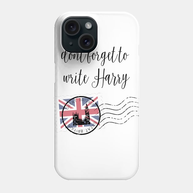 MEGXIT Don't forget to write Harry Phone Case by Applecrunch