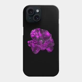 Purple crystal flower Phone Case