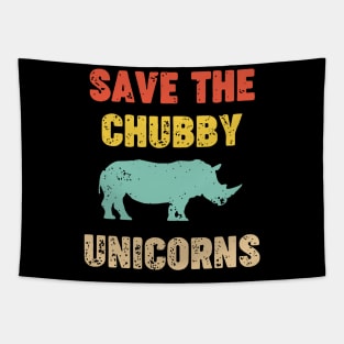 Save The Chubby Unicorns Costume Gift Tapestry