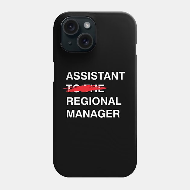 Assistant to the regional manager Phone Case by coolab