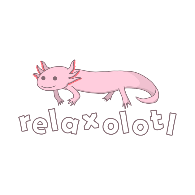 Discover Relaxolotl 2 - Axolotl - T-Shirt