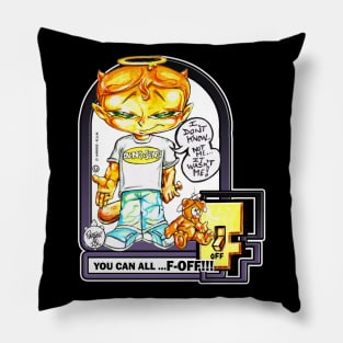 YOUNG DISSIDENCE - F-OFF 5 Pillow