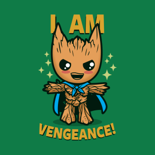 Cute Adorable Alien Vigilante Superhero T-Shirt